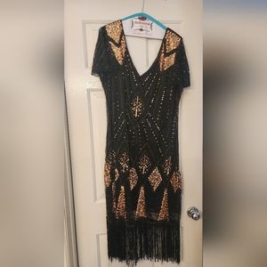Roaring 20 style dress Ladies Size XL (14)
